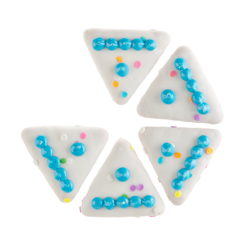 Barkday Cake Vegetarian Hard & Crunchy 6-Piece Dog Cookie